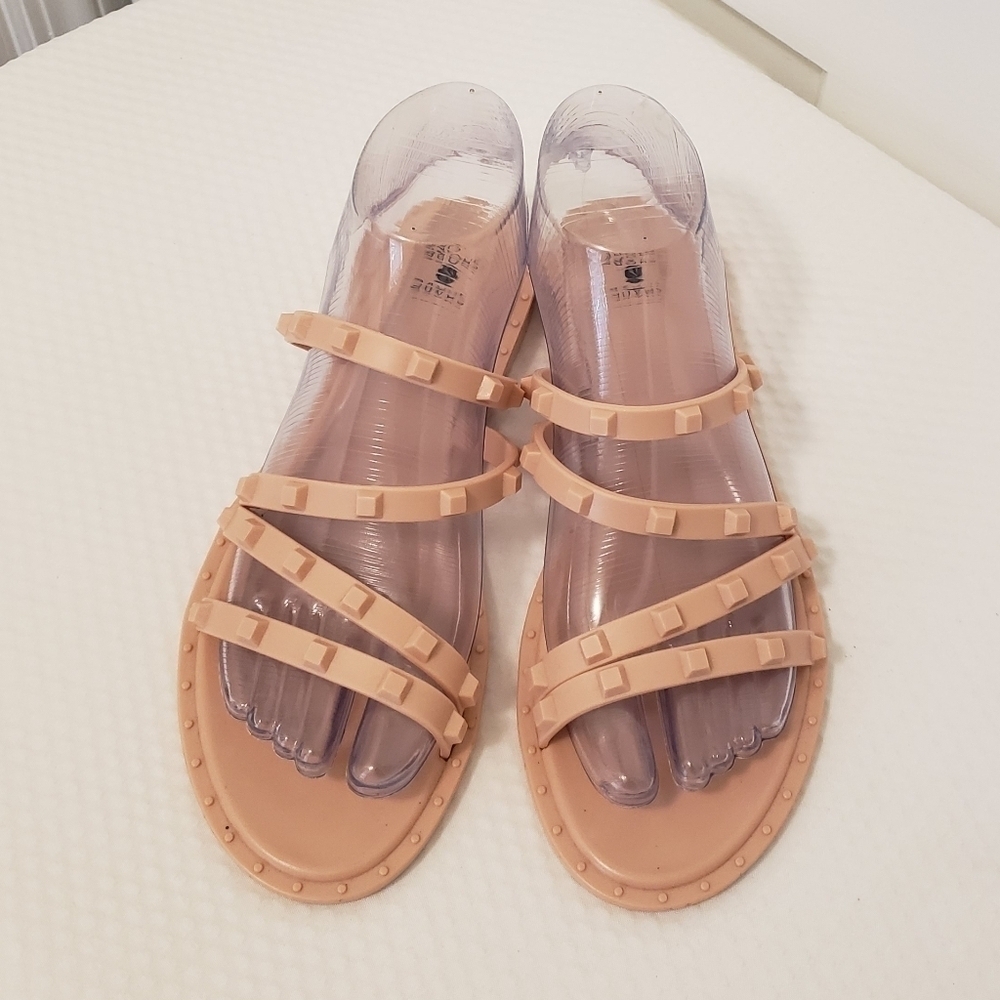 NWOT Shade & Shore Jelly Liv Sandals Size 6, Casual, Stylish